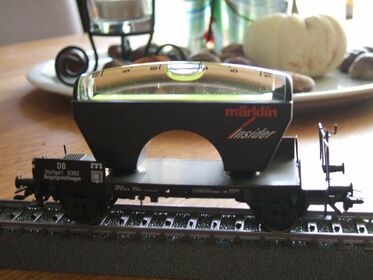Wagon Märklin Insider 46582 - Niveau Et Mesure D'Inclinaison DB Stuttgart - Occasion