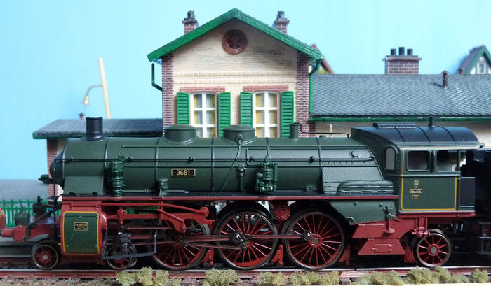 MARKLIN 37187 - H0 - SET 2 LOCOMOTIVES S 2/6 - 18.4 - EP III