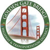Het logo van de Golden Gate Bridge District.